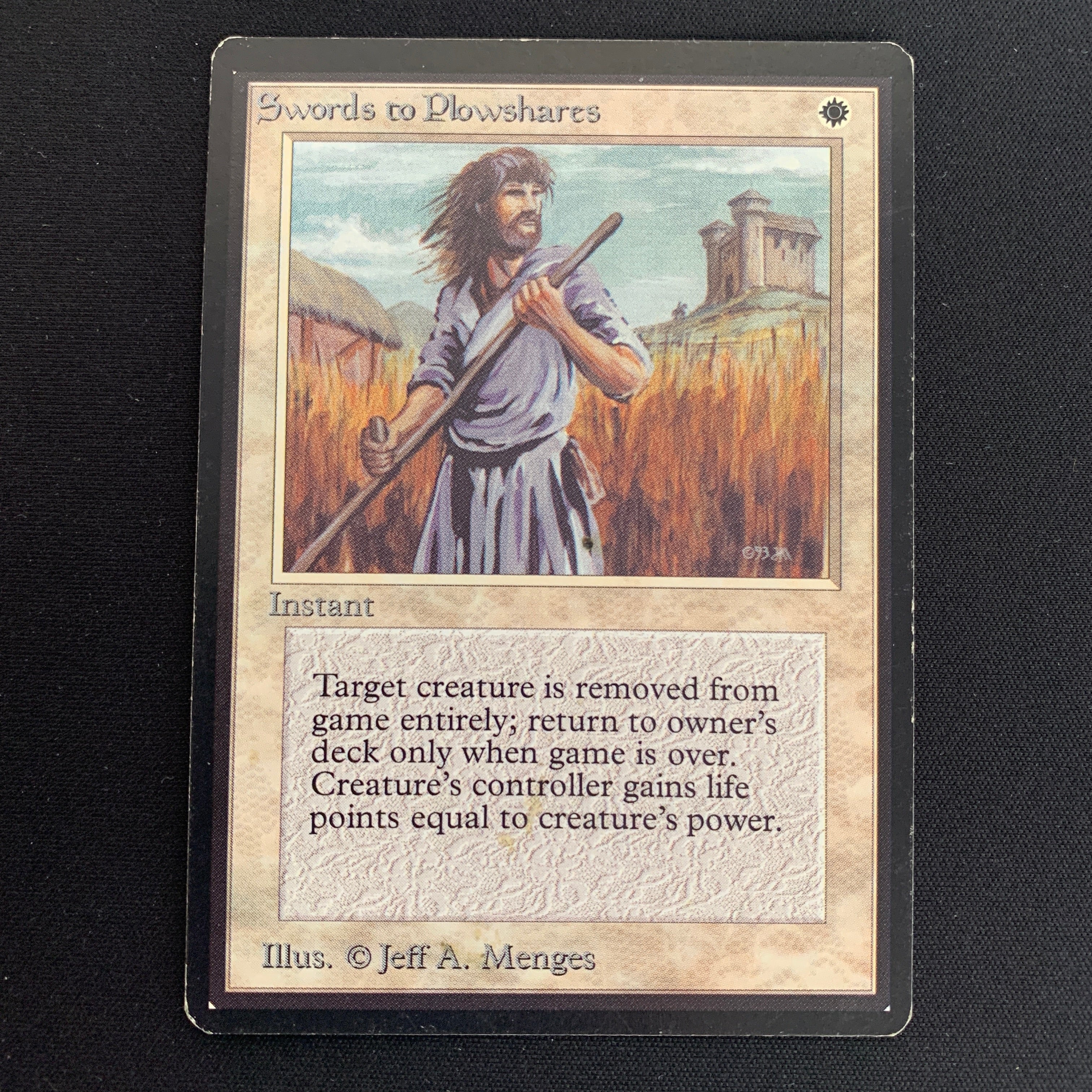 MTG Singles - Swords to Plowshares - Beta - 