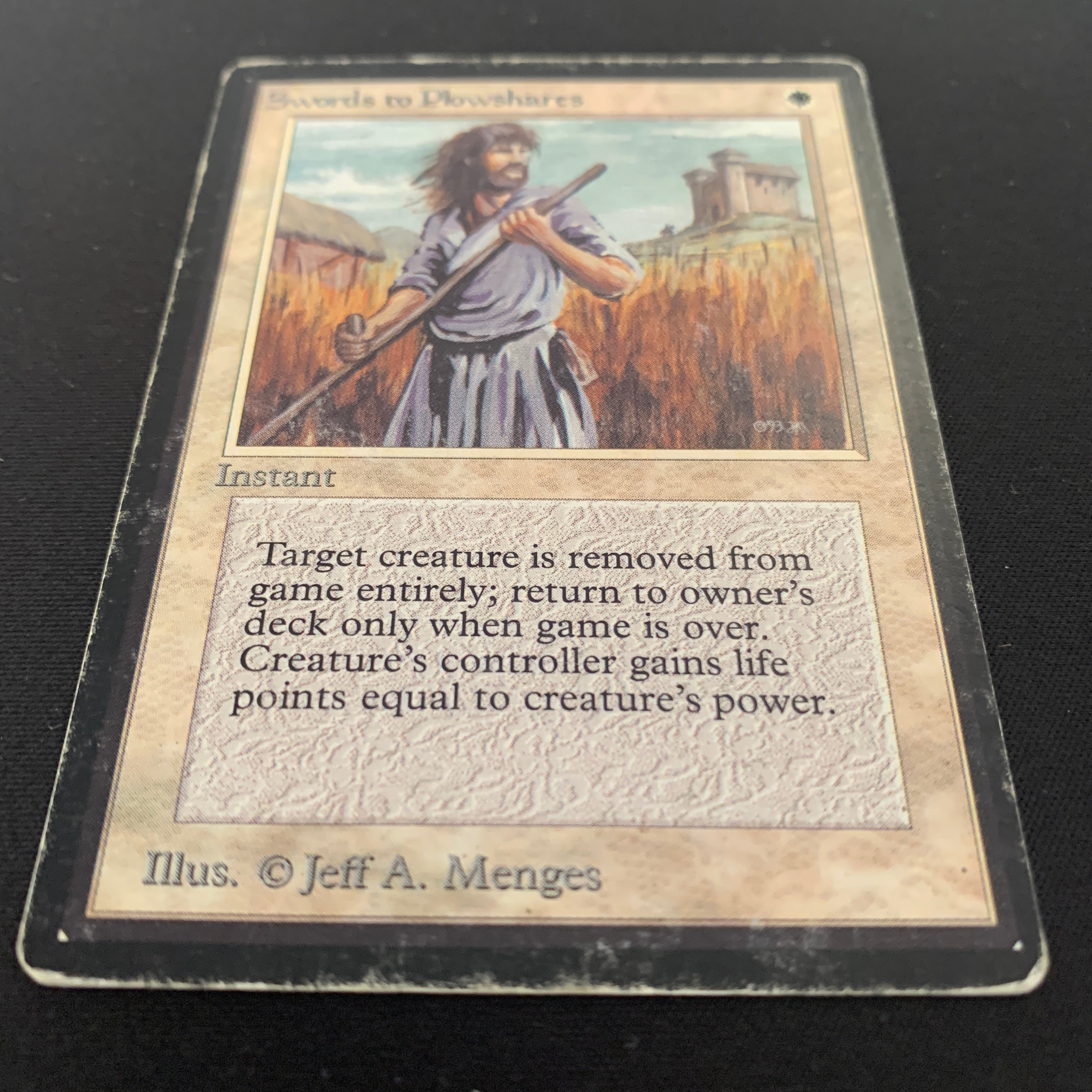 MTG Singles - Swords to Plowshares - Beta - 