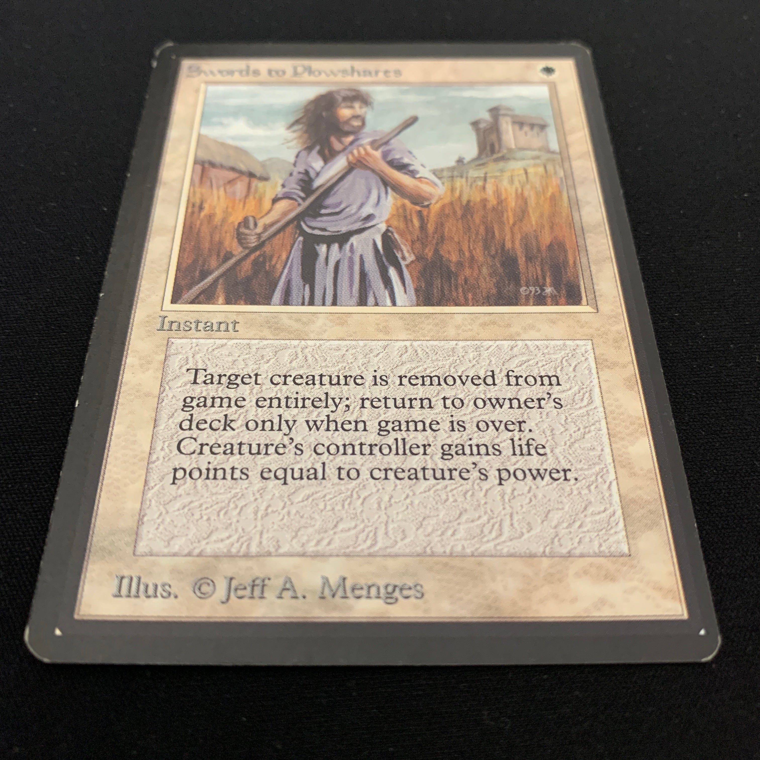 MTG Singles - Swords to Plowshares - Beta - 