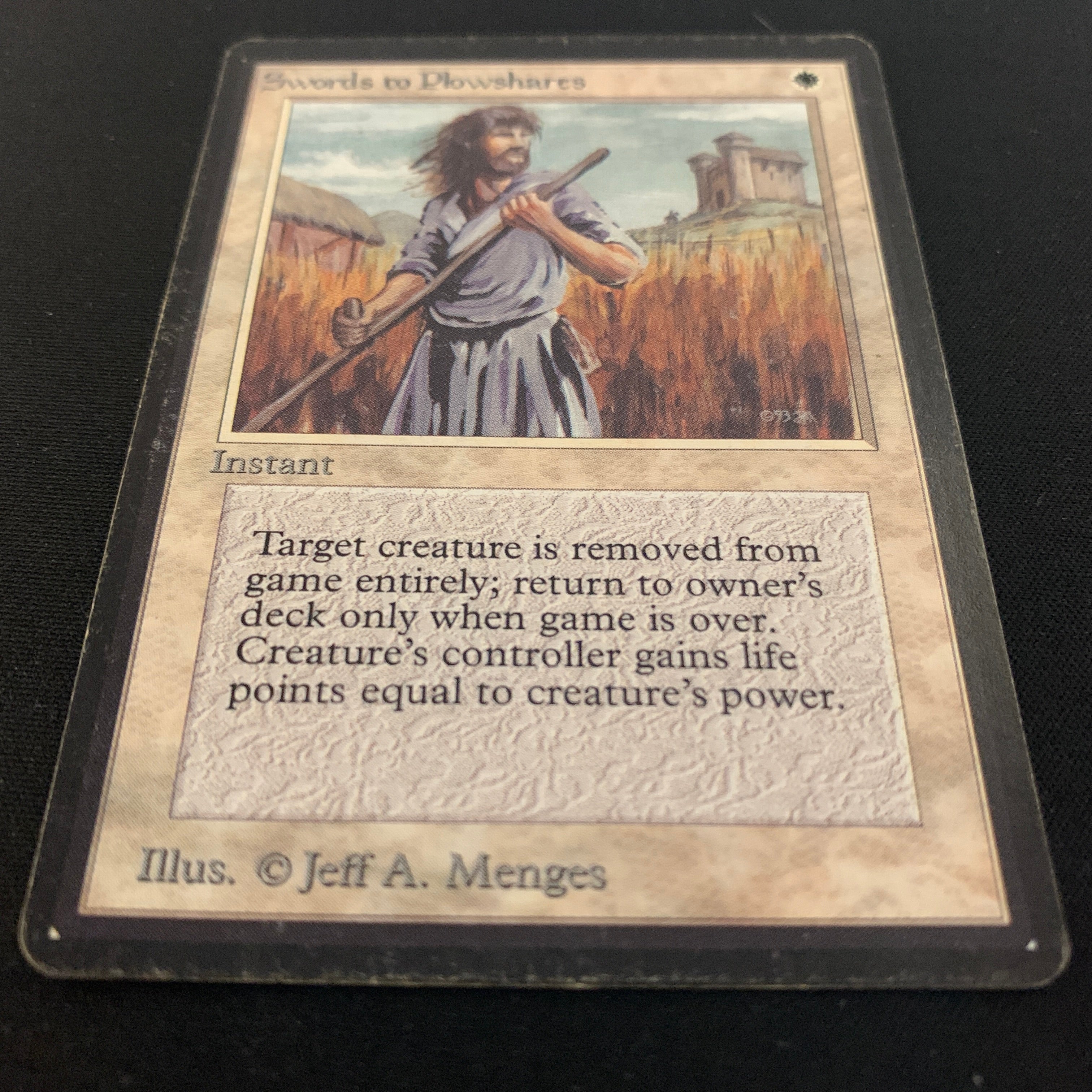 MTG Singles - Swords to Plowshares - Beta - 