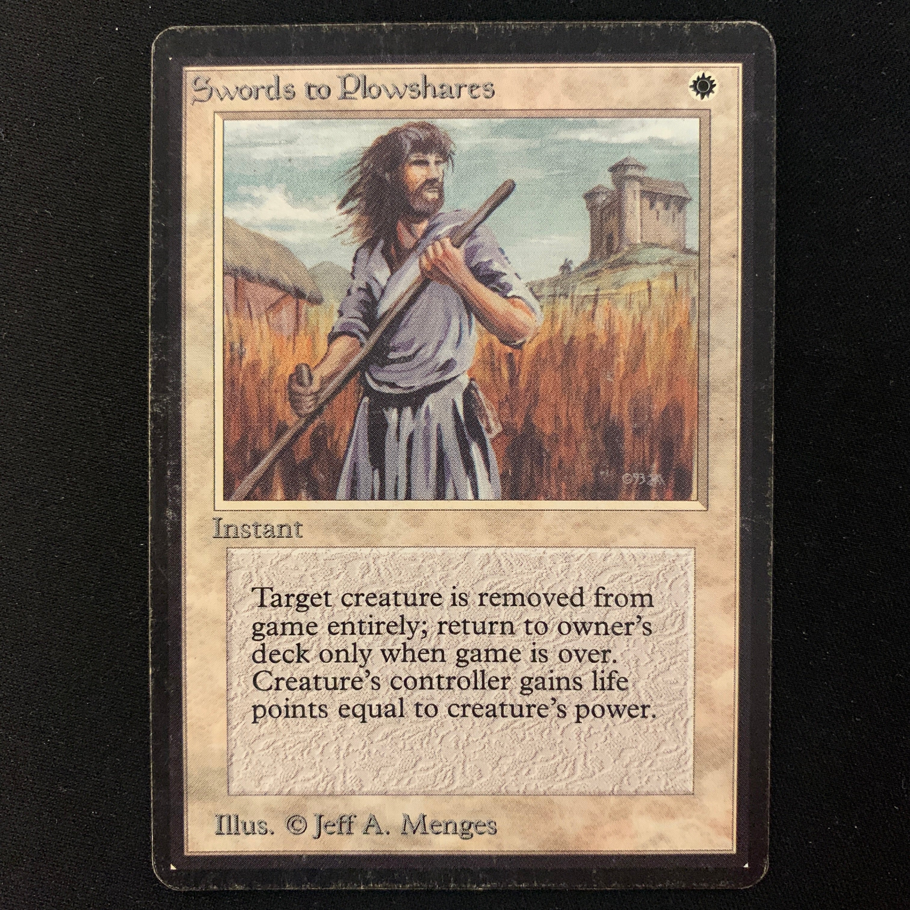 MTG Singles - Swords to Plowshares - Beta - 