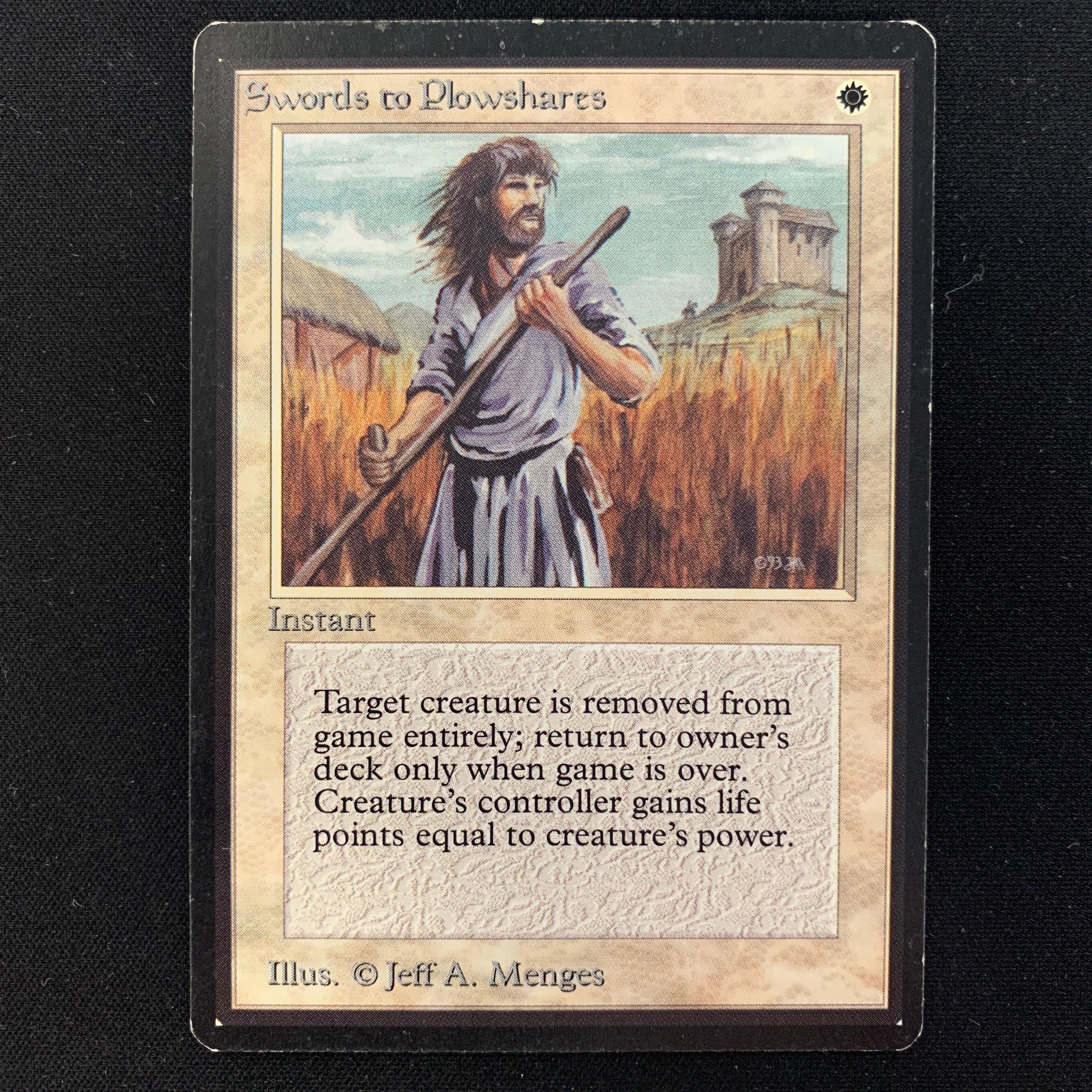 MTG Singles - Swords to Plowshares - Beta - 