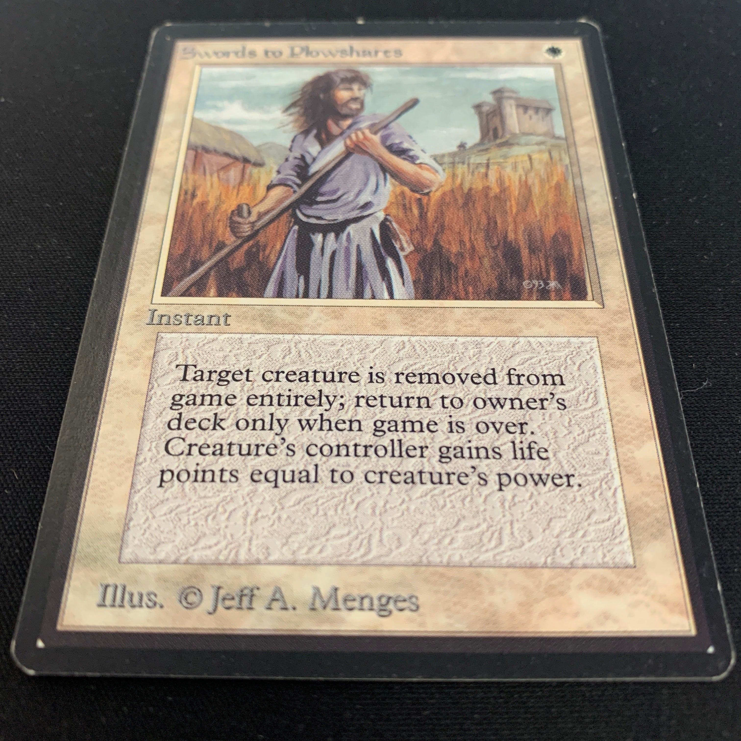 MTG Singles - Swords to Plowshares - Beta - 
