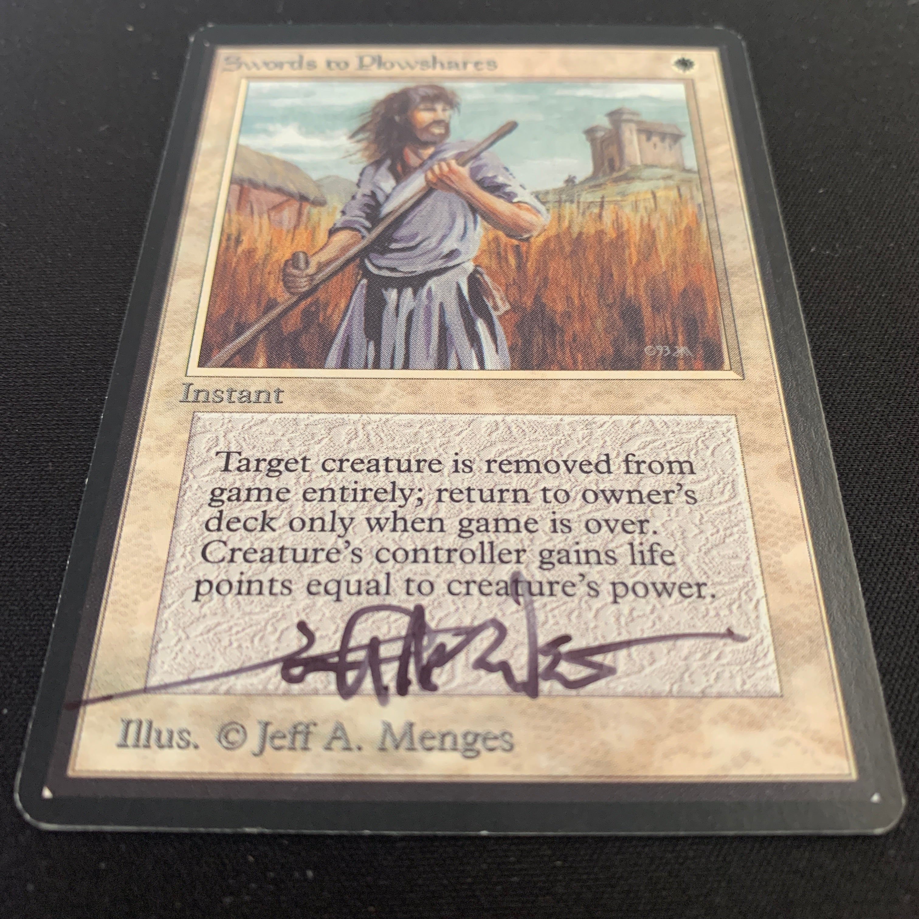 MTG Singles - Swords to Plowshares - Beta - 