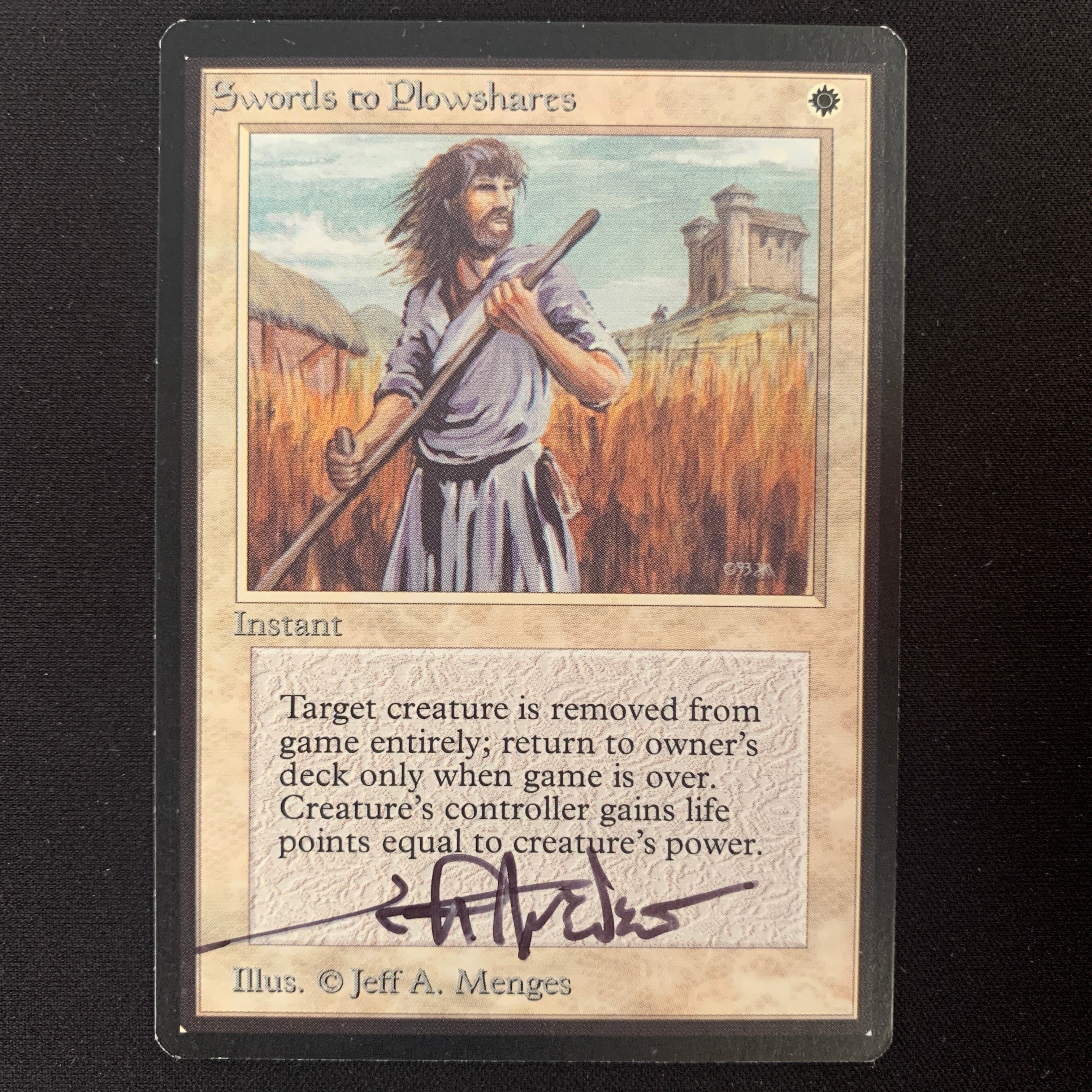 MTG Singles - Swords to Plowshares - Beta - 