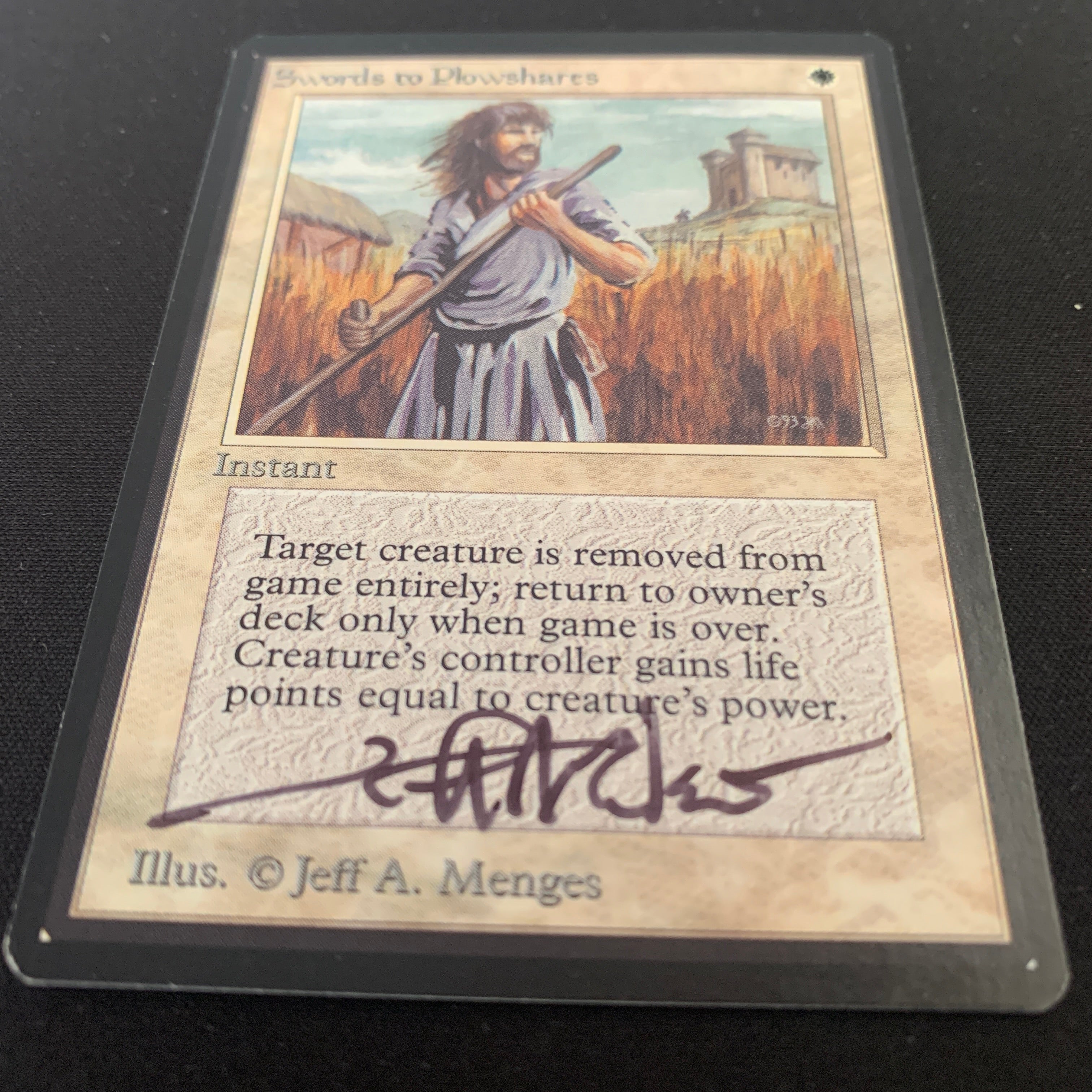 MTG Singles - Swords to Plowshares - Beta - 