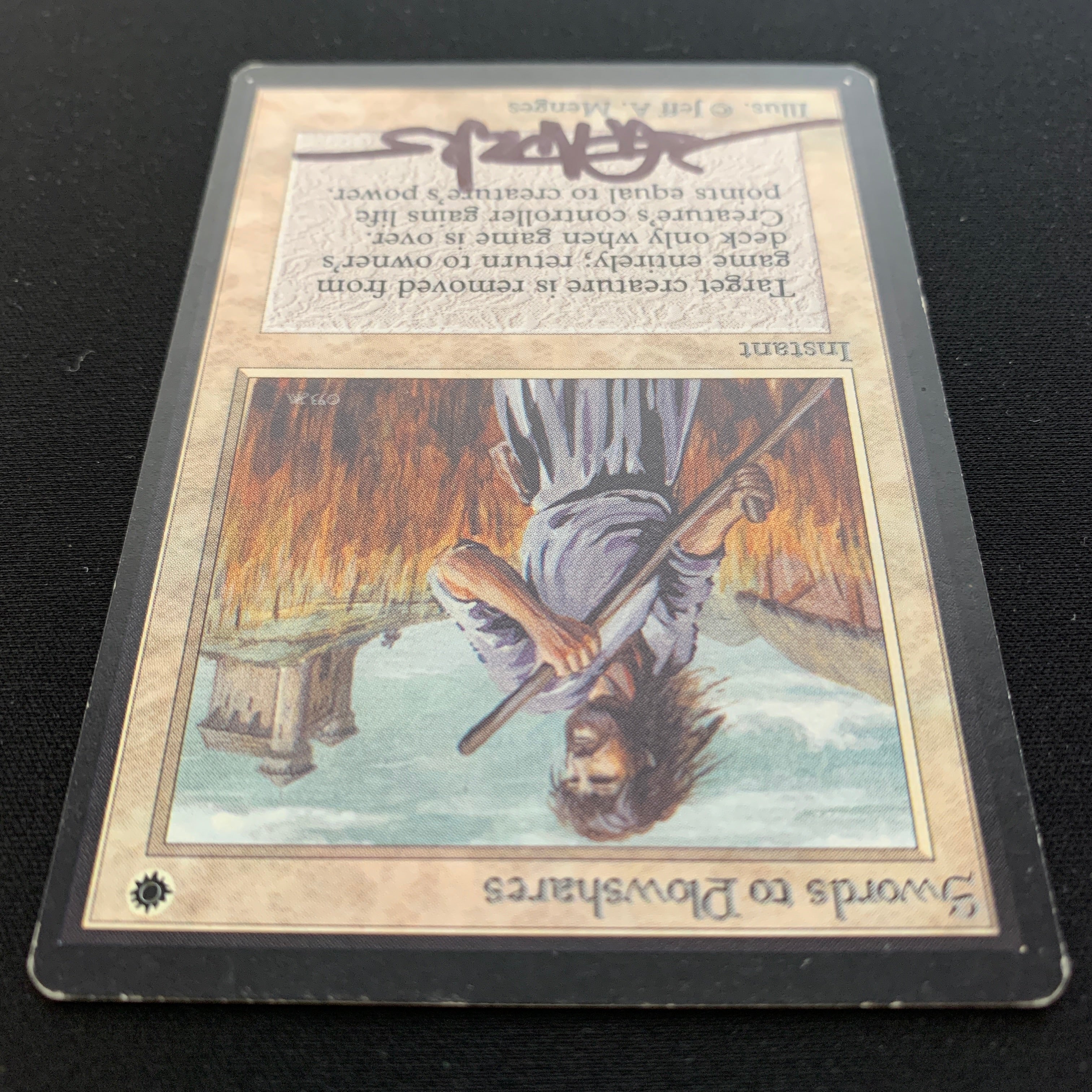 MTG Singles - Swords to Plowshares - Beta - 