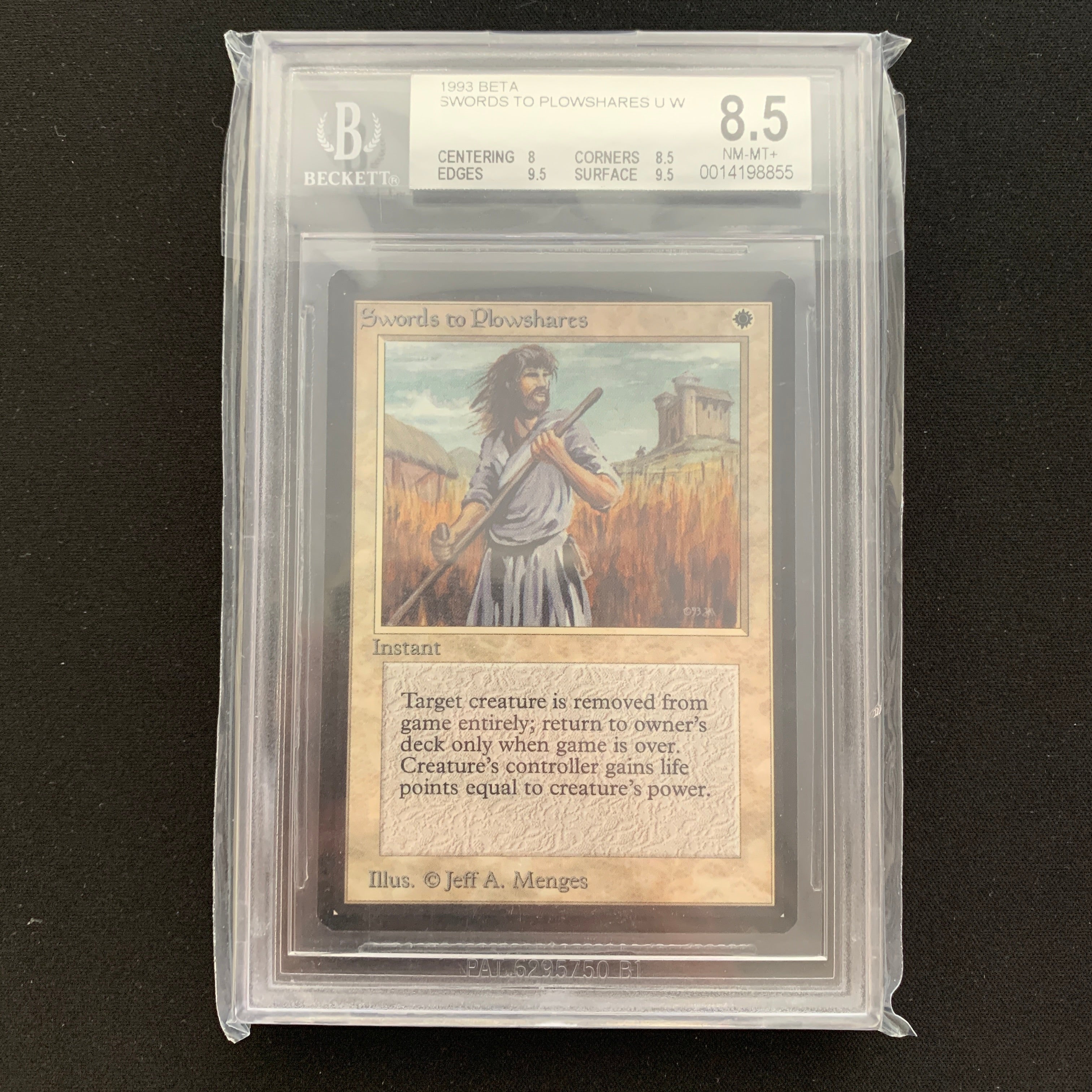 MTG Singles - Swords to Plowshares - Beta - 