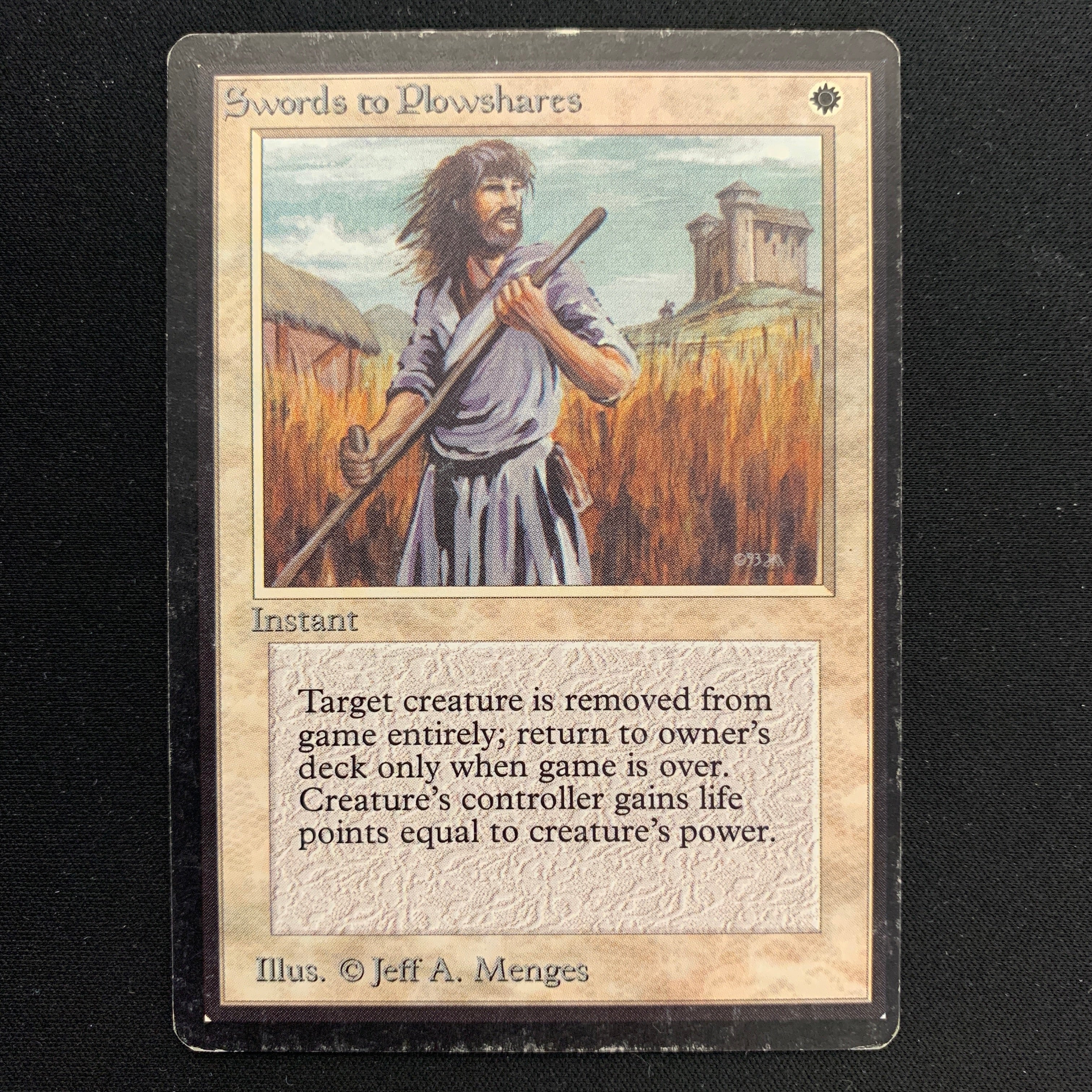 MTG Singles - Swords to Plowshares - Beta - 
