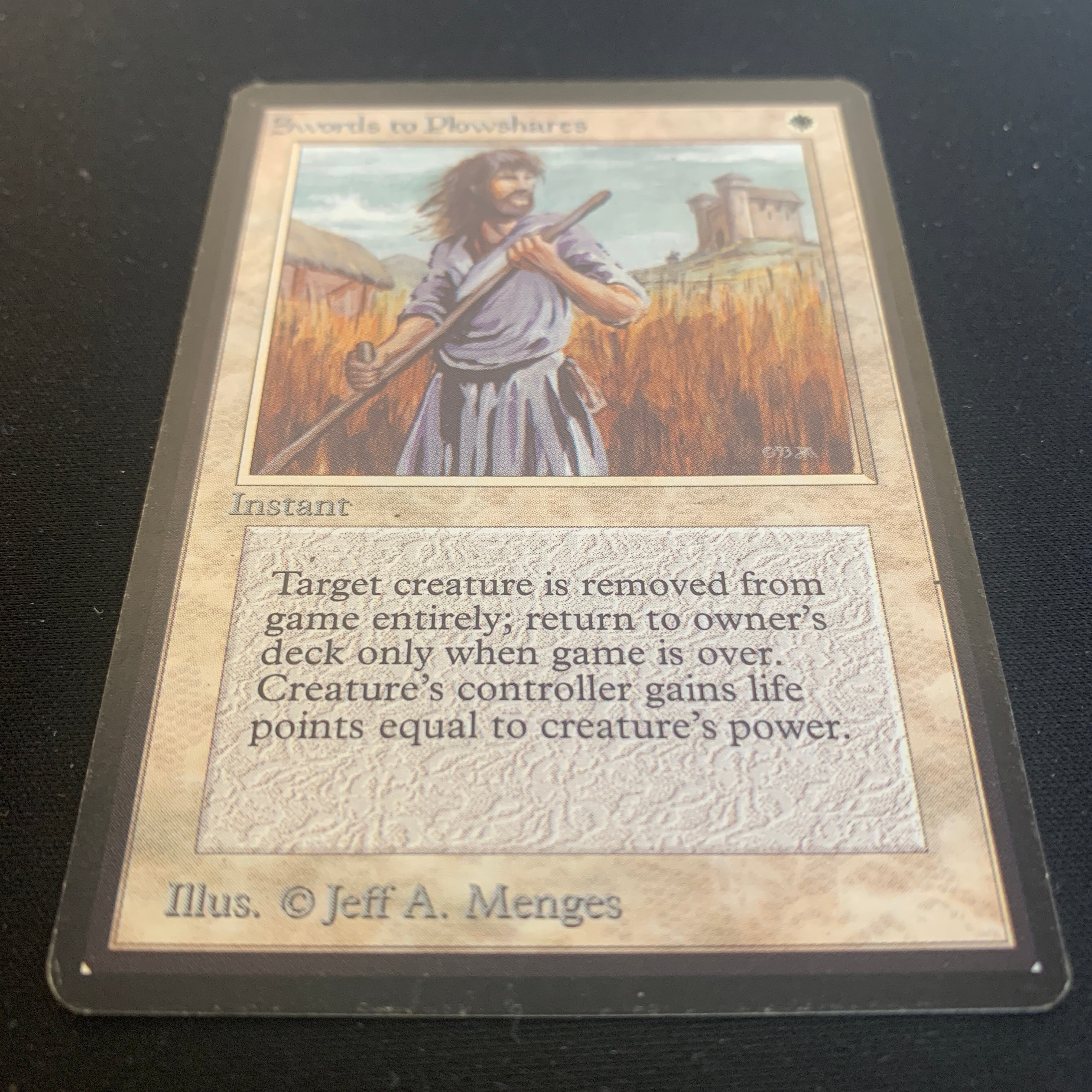 MTG Singles - Swords to Plowshares - Beta - 