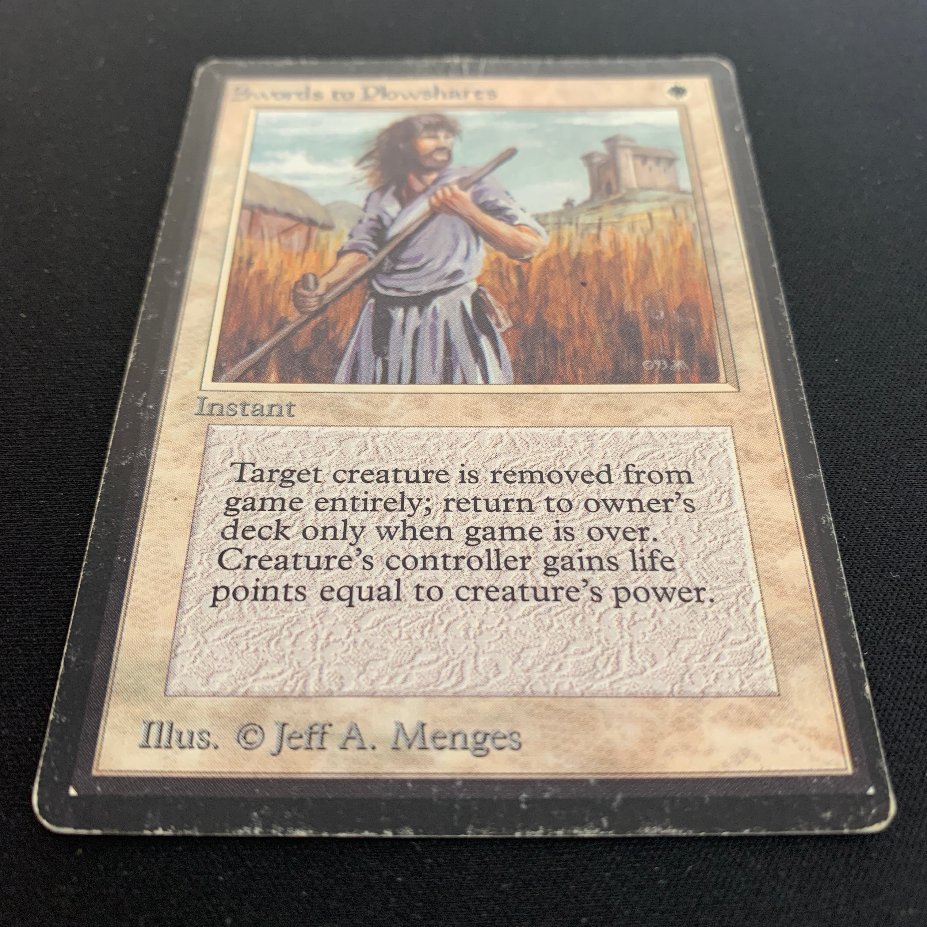 MTG Singles - Swords to Plowshares - Beta - 