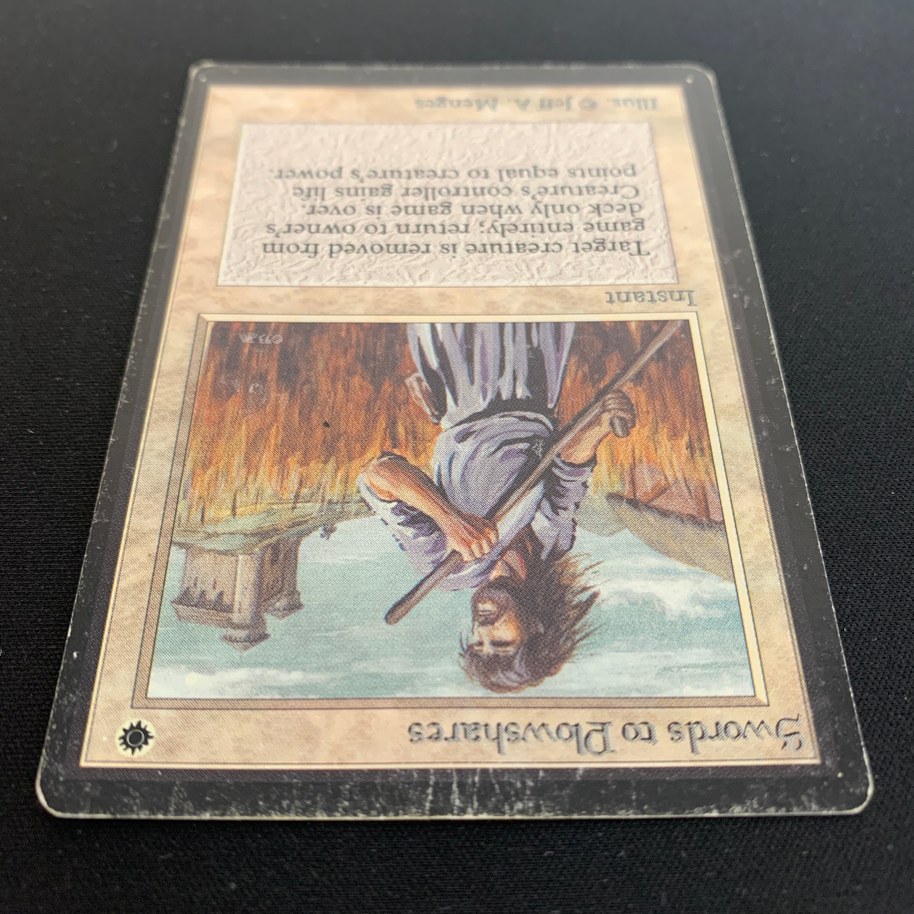 MTG Singles - Swords to Plowshares - Beta - 