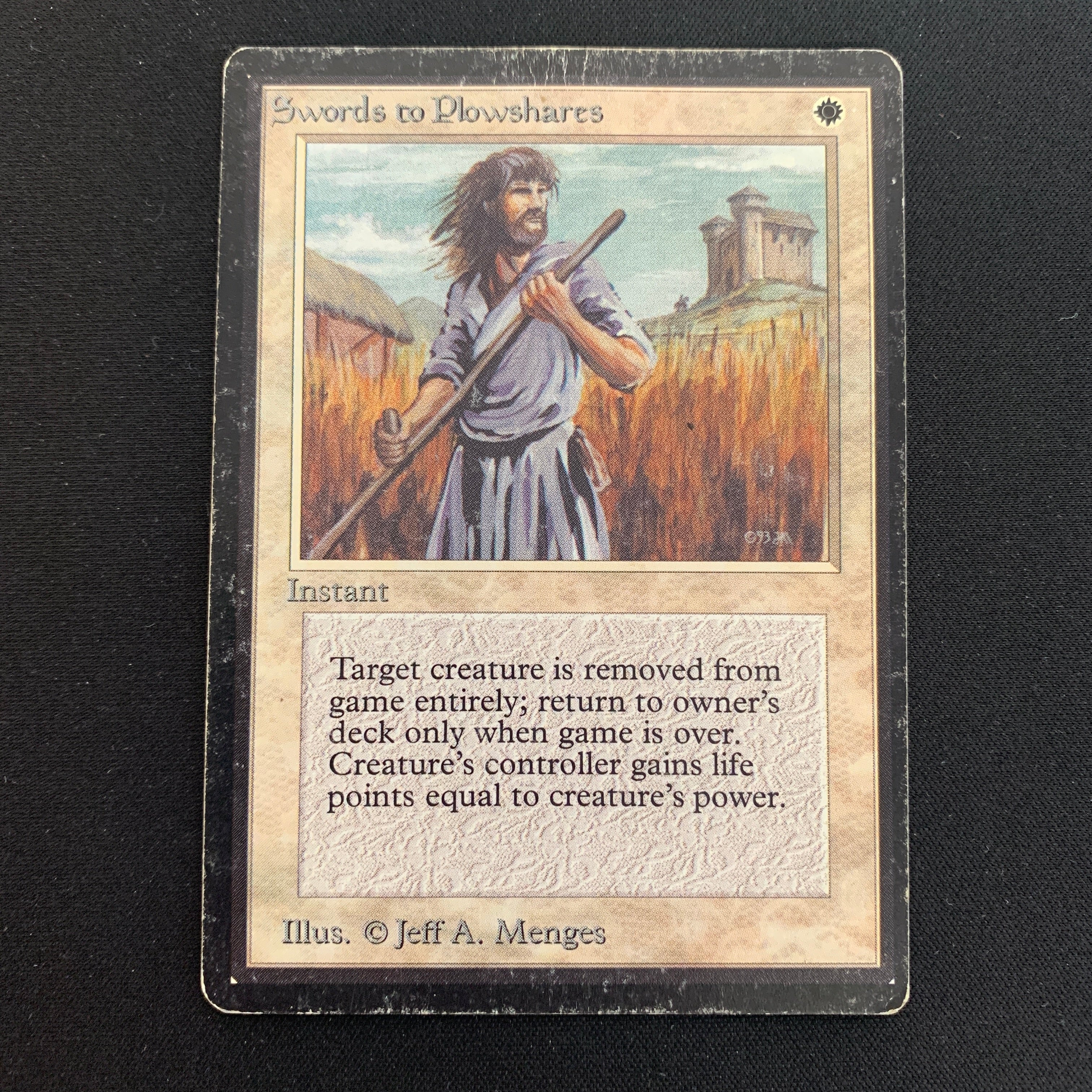 MTG Singles - Swords to Plowshares - Beta - 