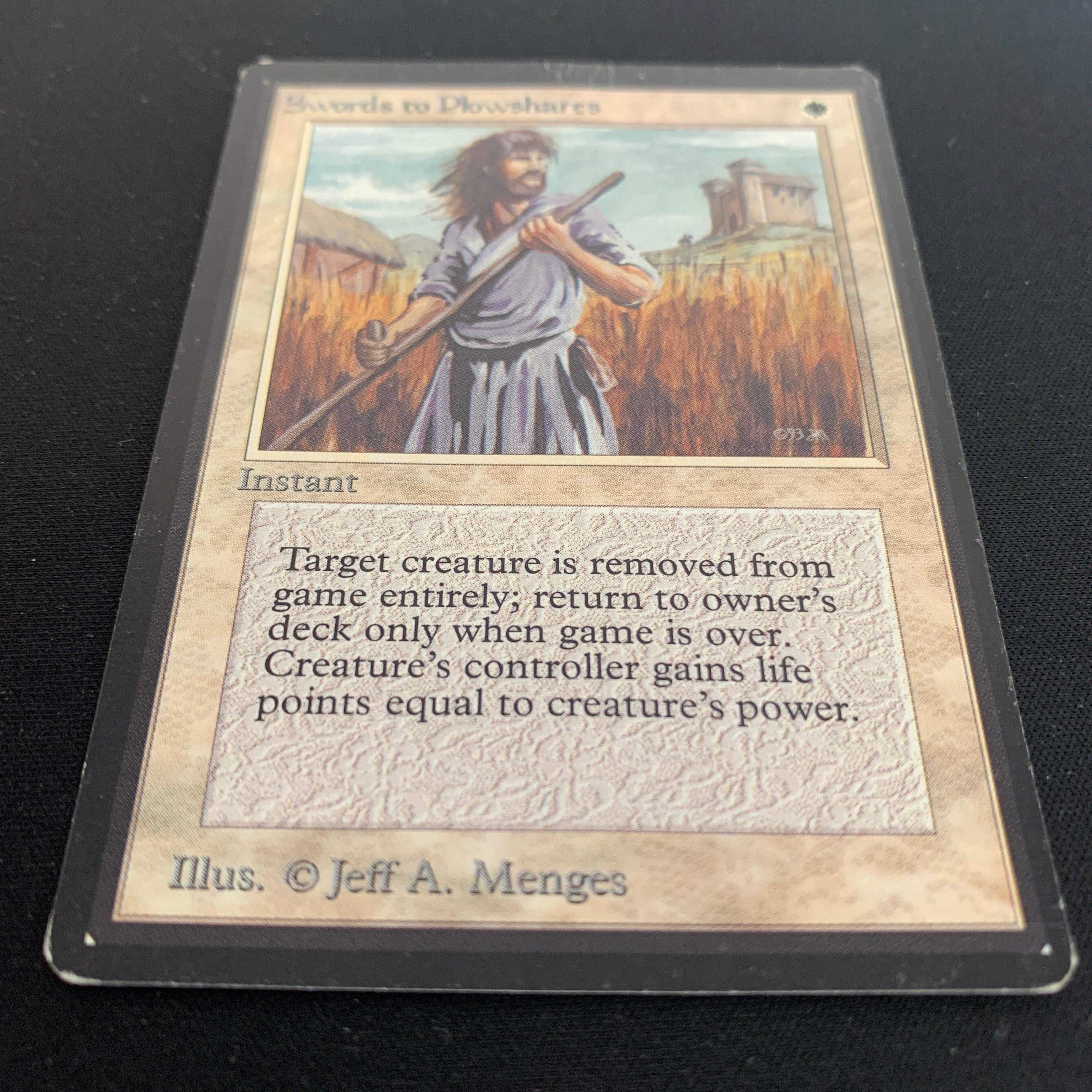 MTG Singles - Swords to Plowshares - Beta - 