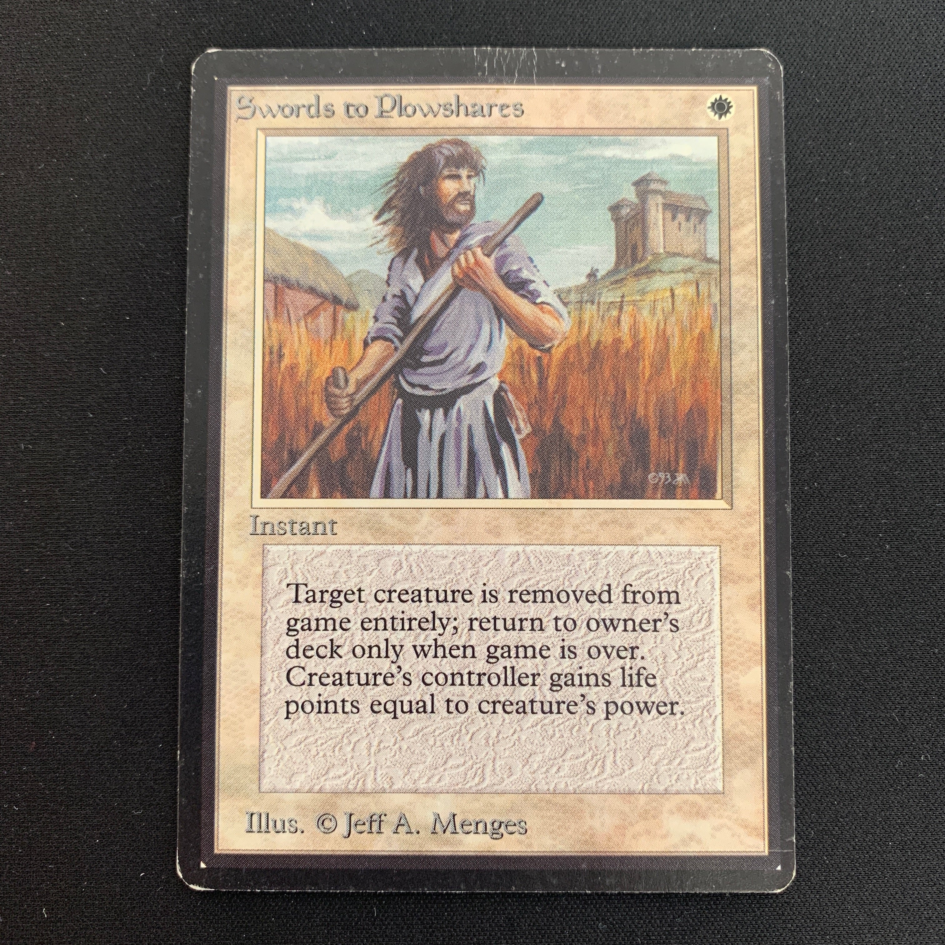 MTG Singles - Swords to Plowshares - Beta - 