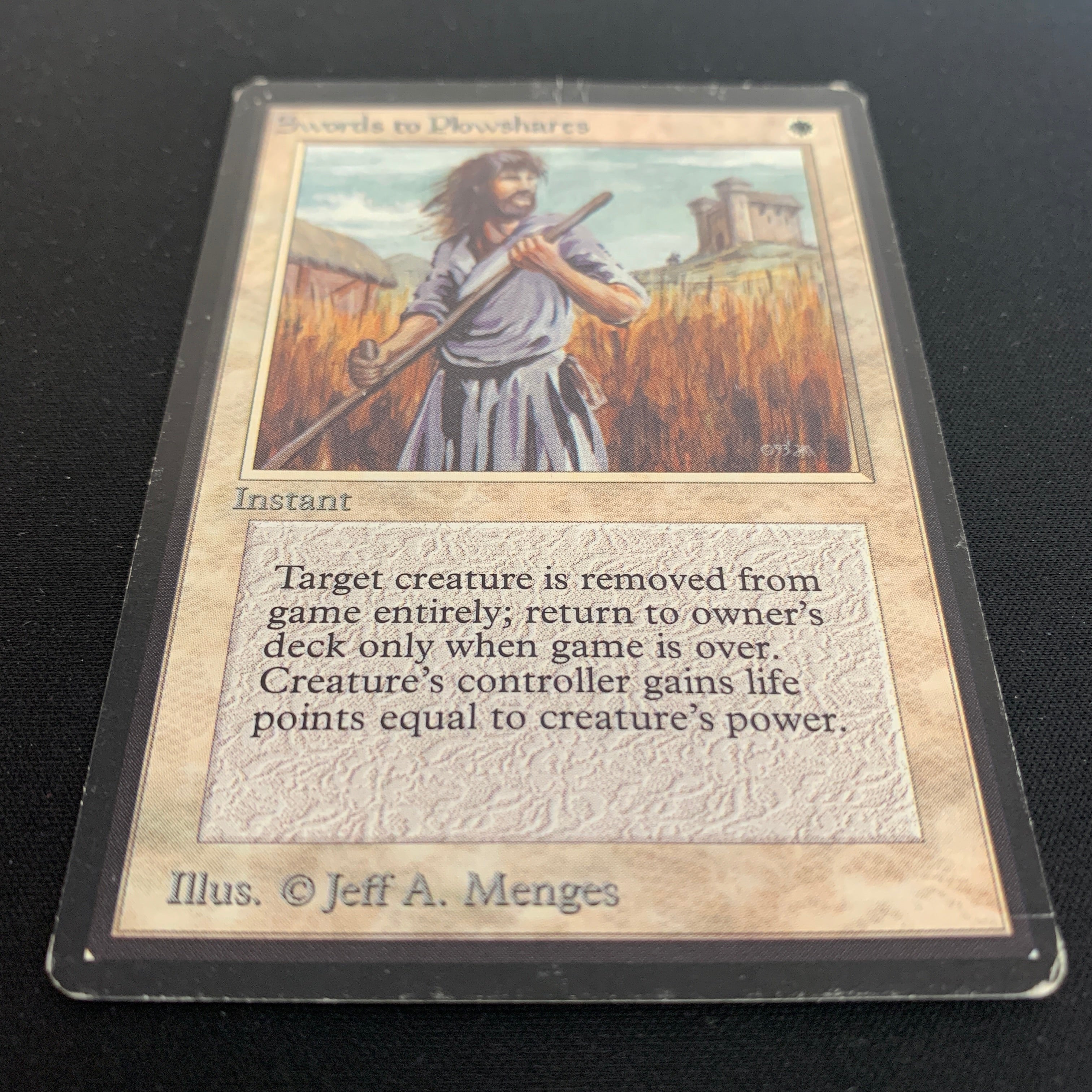 MTG Singles - Swords to Plowshares - Beta - 