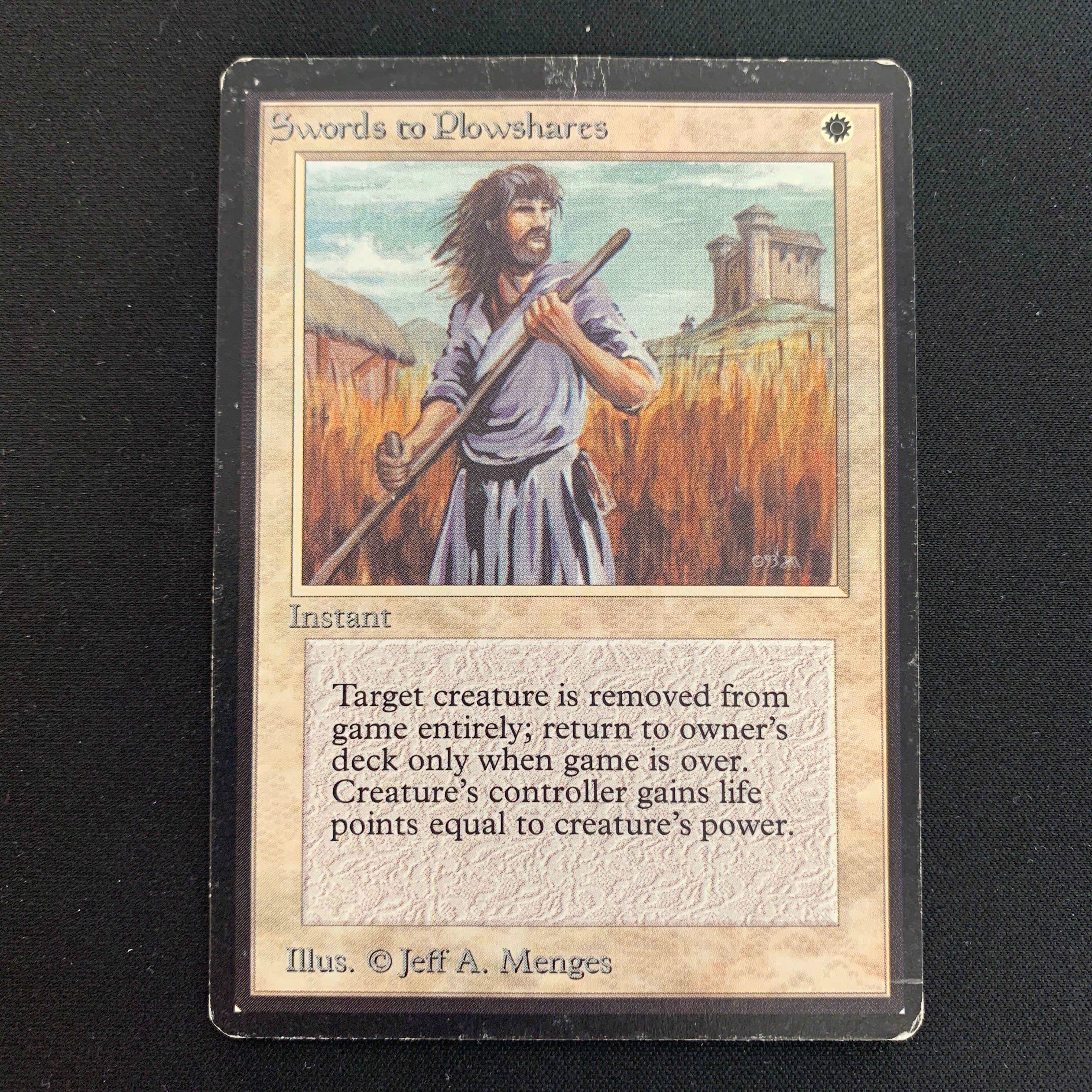 MTG Singles - Swords to Plowshares - Beta - 