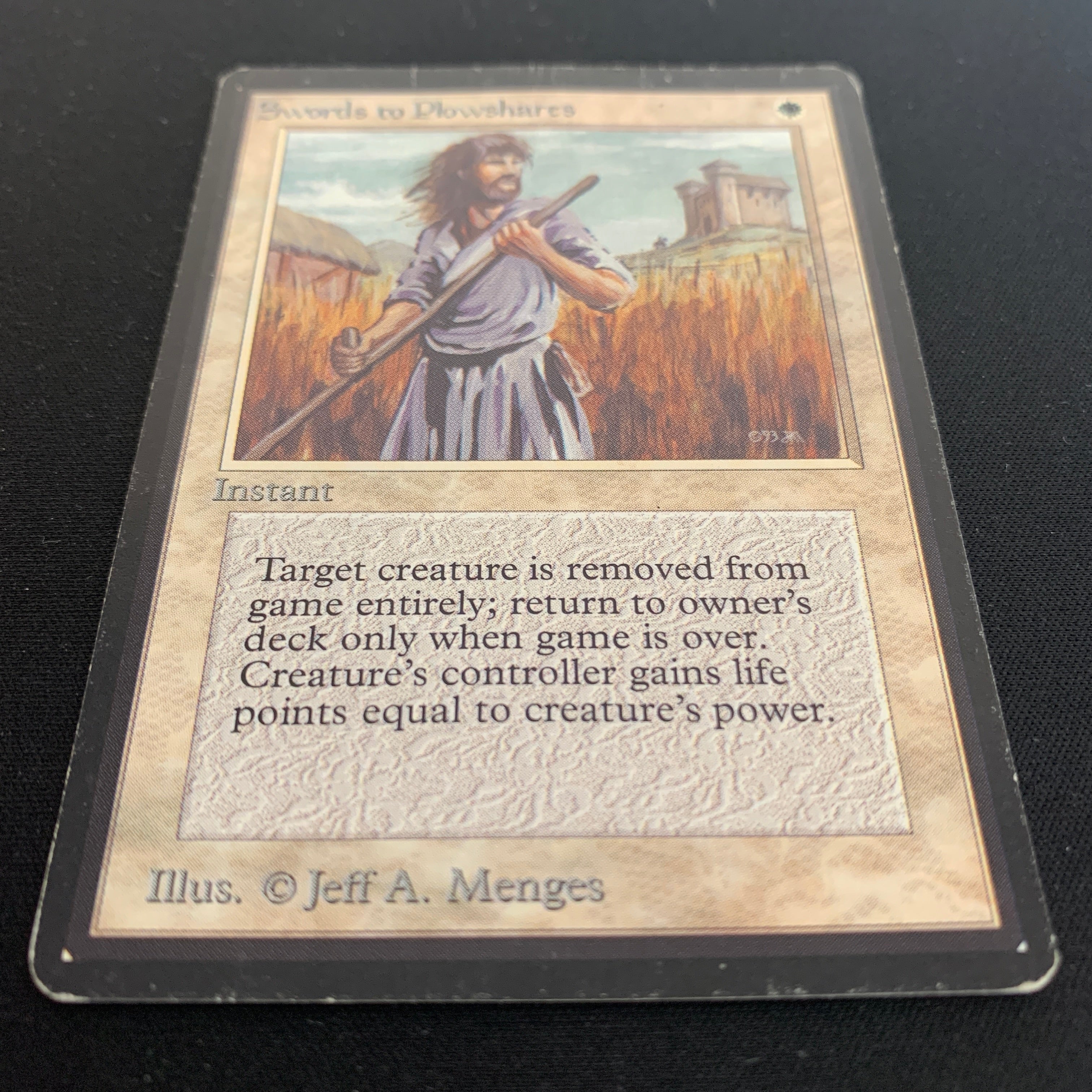 MTG Singles - Swords to Plowshares - Beta - 