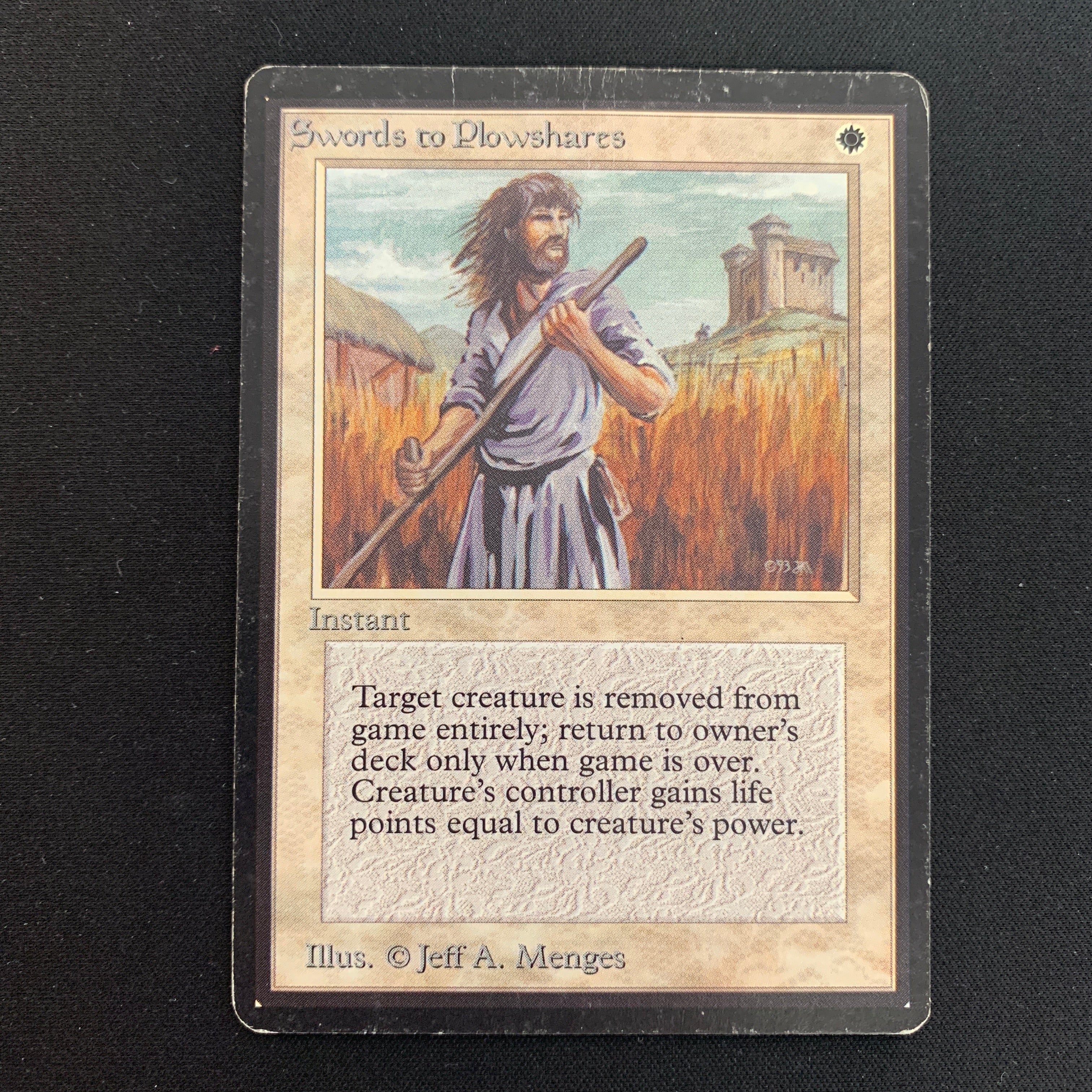 MTG Singles - Swords to Plowshares - Beta - 