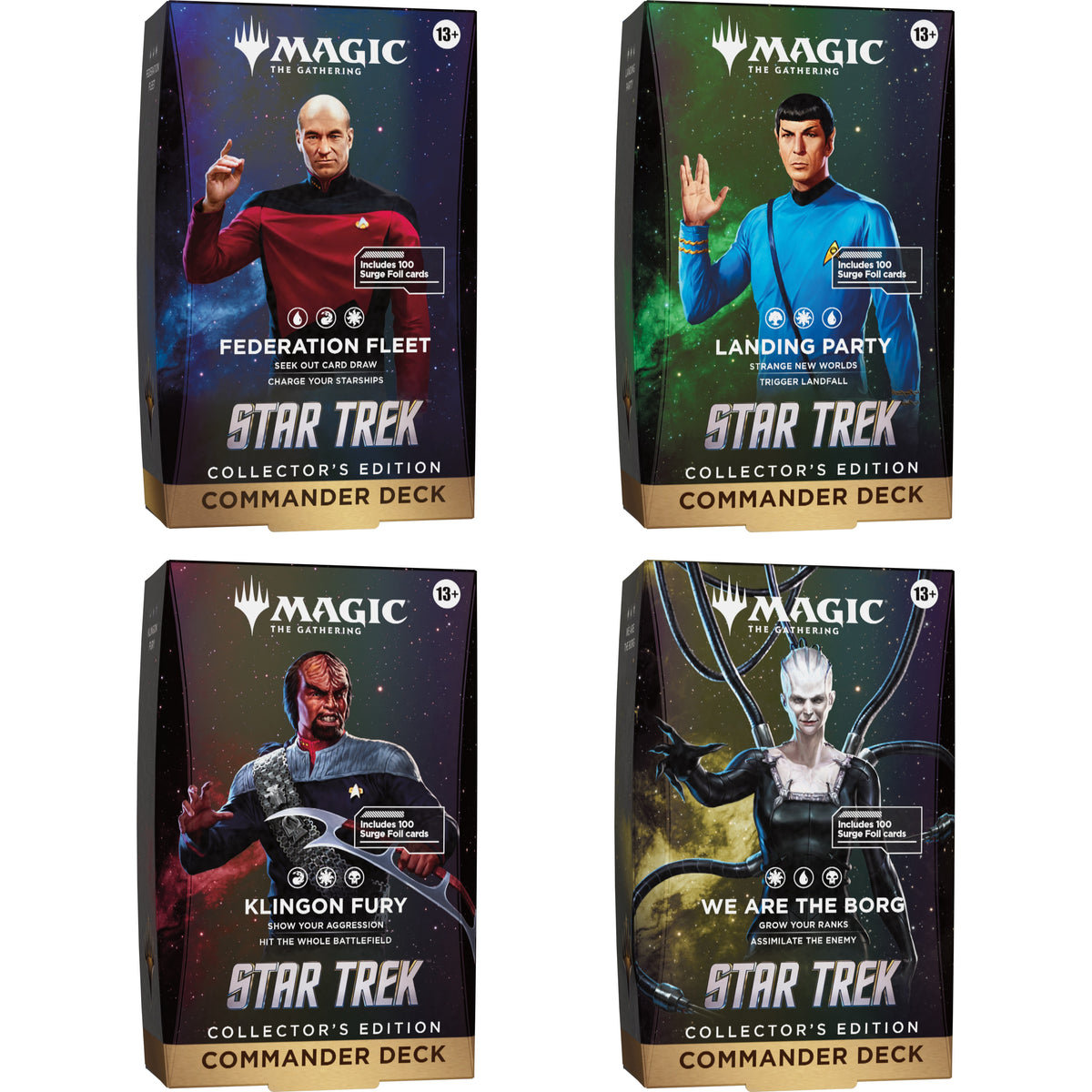 MTG Sealed Product - Star Trek Collector Deck Set - 