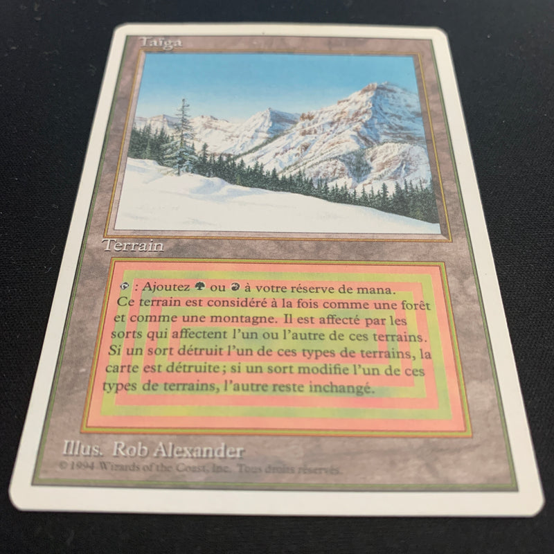 Taiga - Foreign White Bordered - French