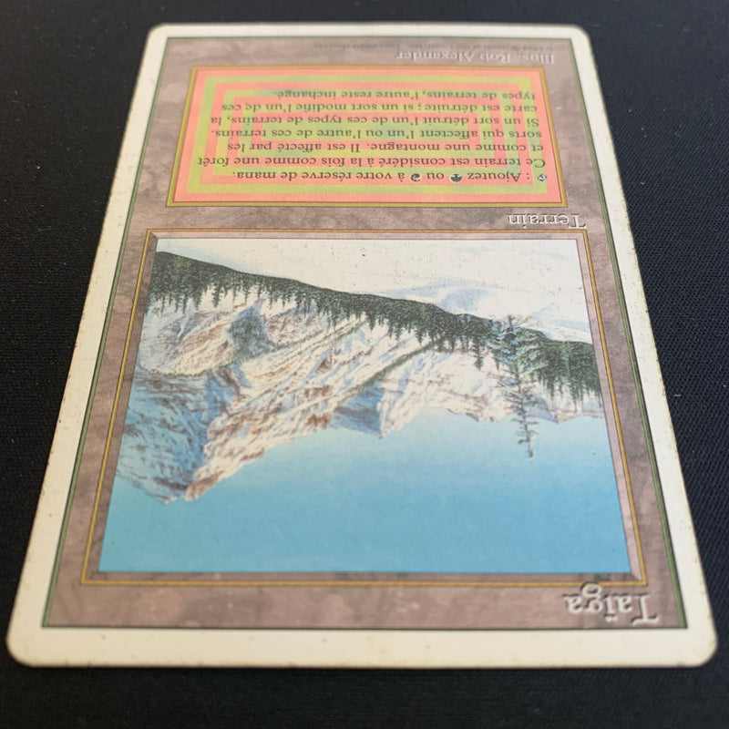 Taiga - Foreign White Bordered - French