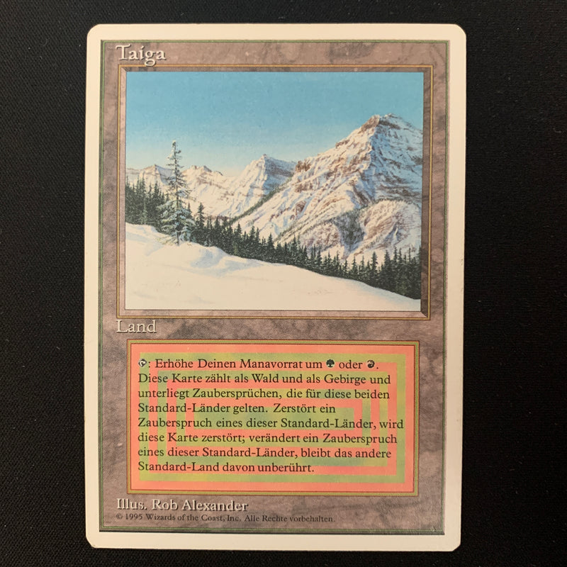 Taiga - Foreign White Bordered - German