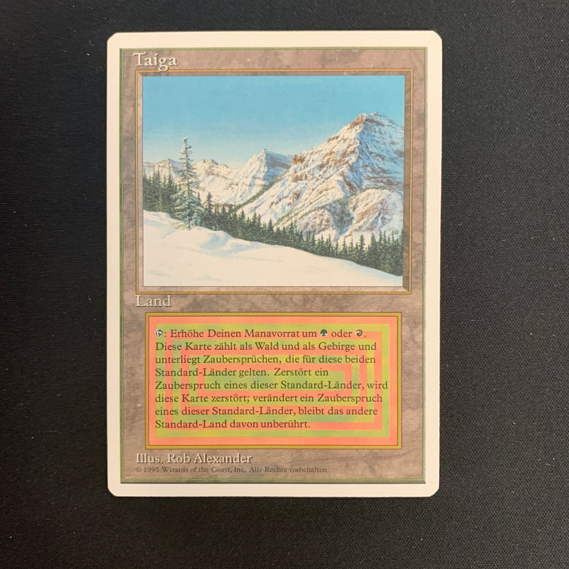 Taiga - Foreign White Bordered - German