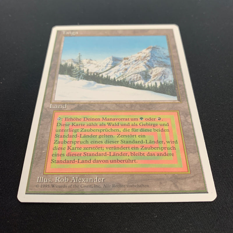 Taiga - Foreign White Bordered - German