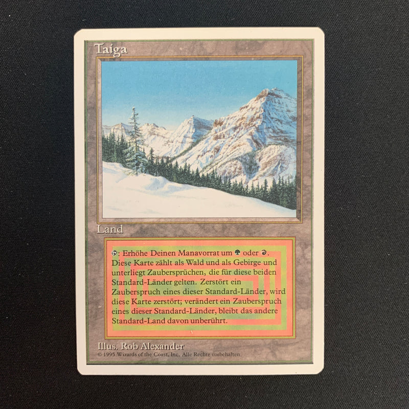 Taiga - Foreign White Bordered - German