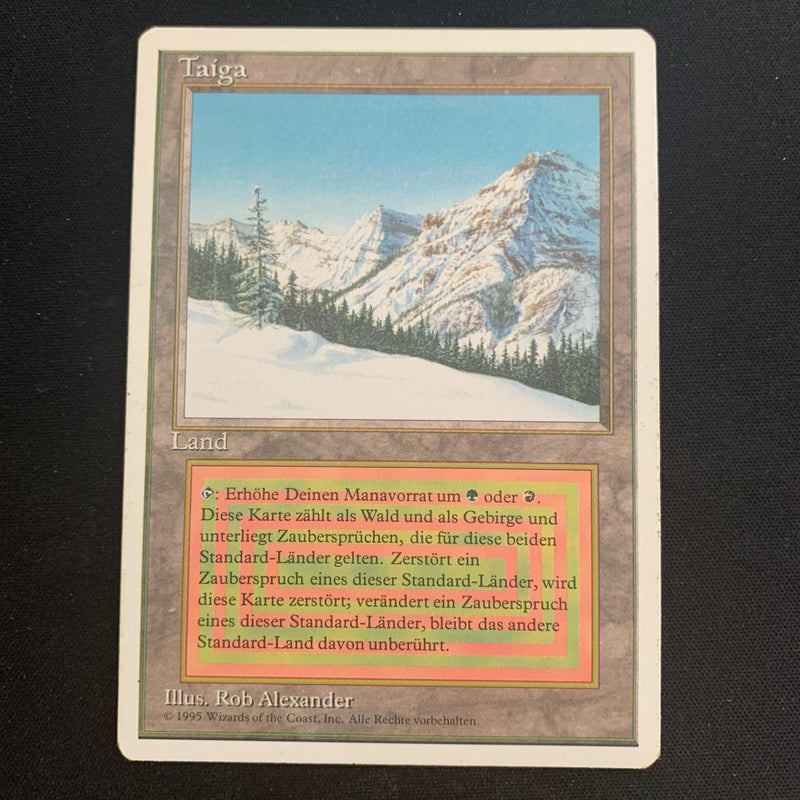 Taiga - Foreign White Bordered - German