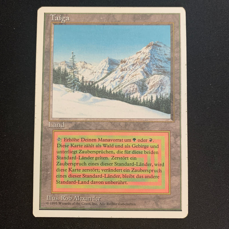 Taiga - Foreign White Bordered - German