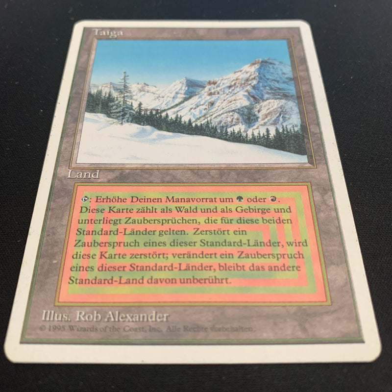 Taiga - Foreign White Bordered - German