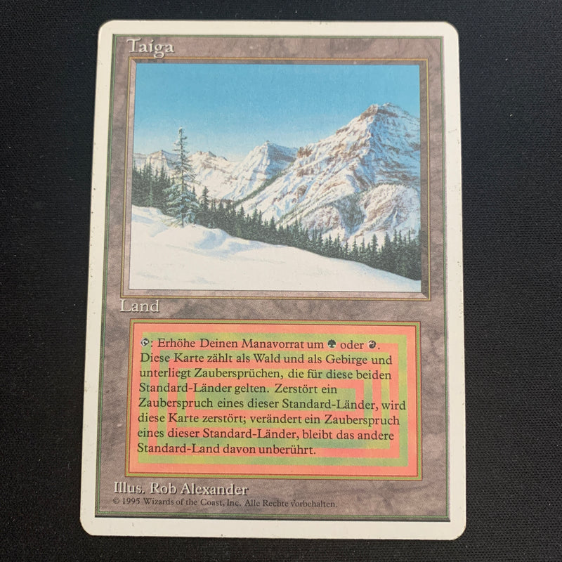 Taiga - Foreign White Bordered - German