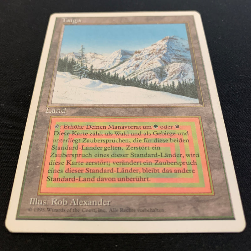 Taiga - Foreign White Bordered - German