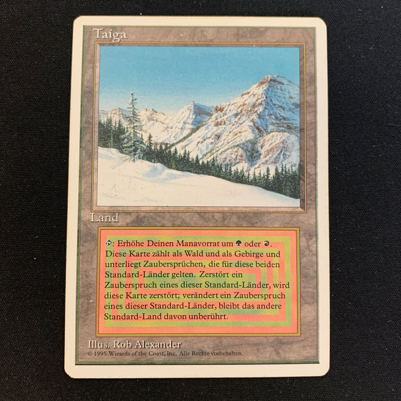 Taiga - Foreign White Bordered - German