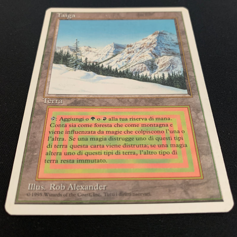 Taiga - Foreign White Bordered - Italian