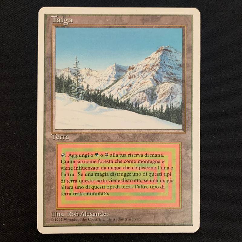 Taiga - Foreign White Bordered - Italian