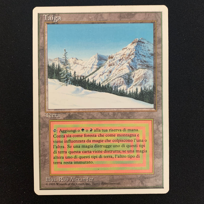 Taiga - Foreign White Bordered - Italian