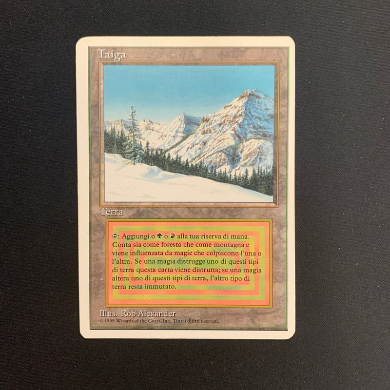 Taiga - Foreign White Bordered - Italian