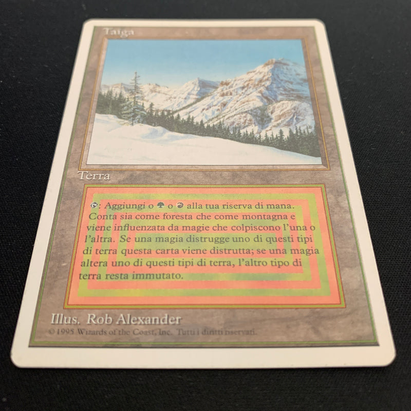 Taiga - Foreign White Bordered - Italian