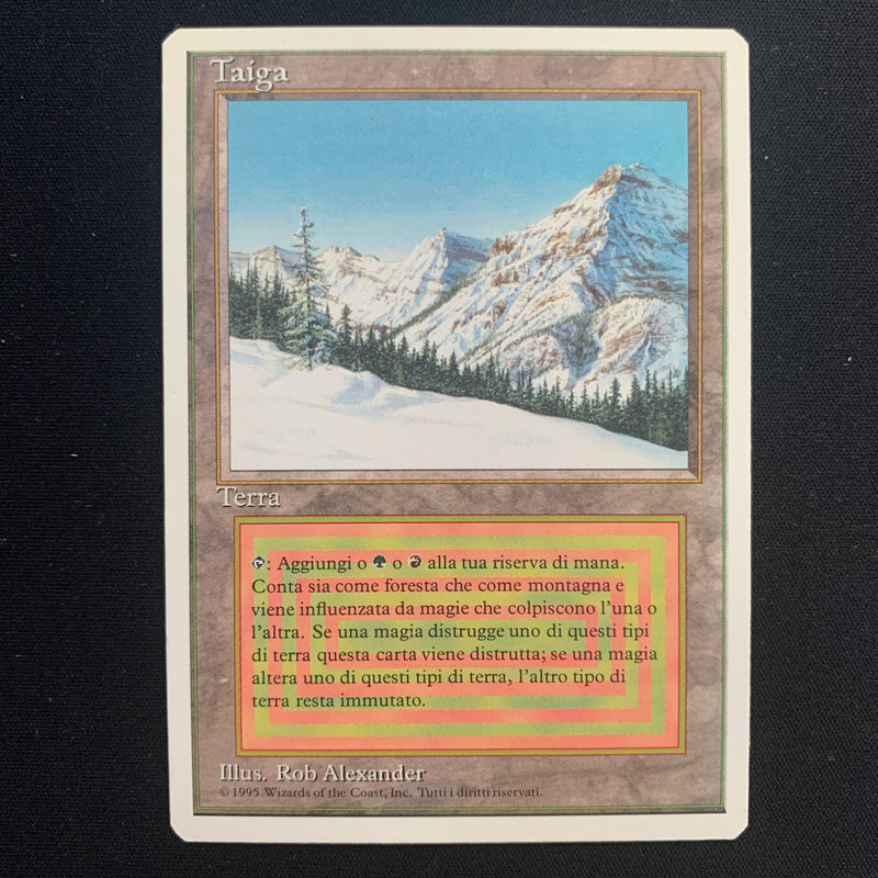 Taiga - Foreign White Bordered - Italian