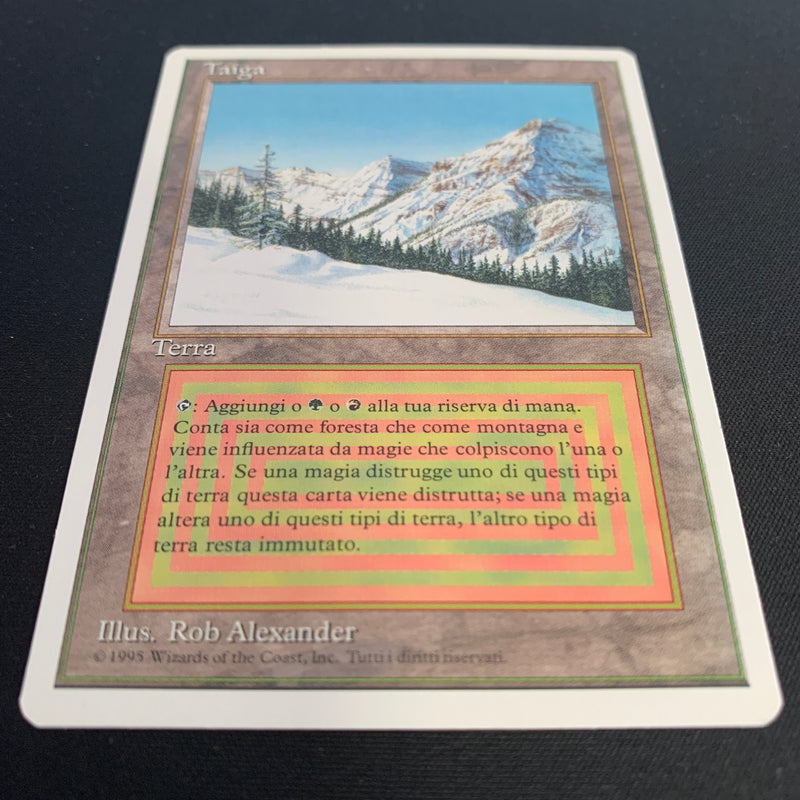 Taiga - Foreign White Bordered - Italian