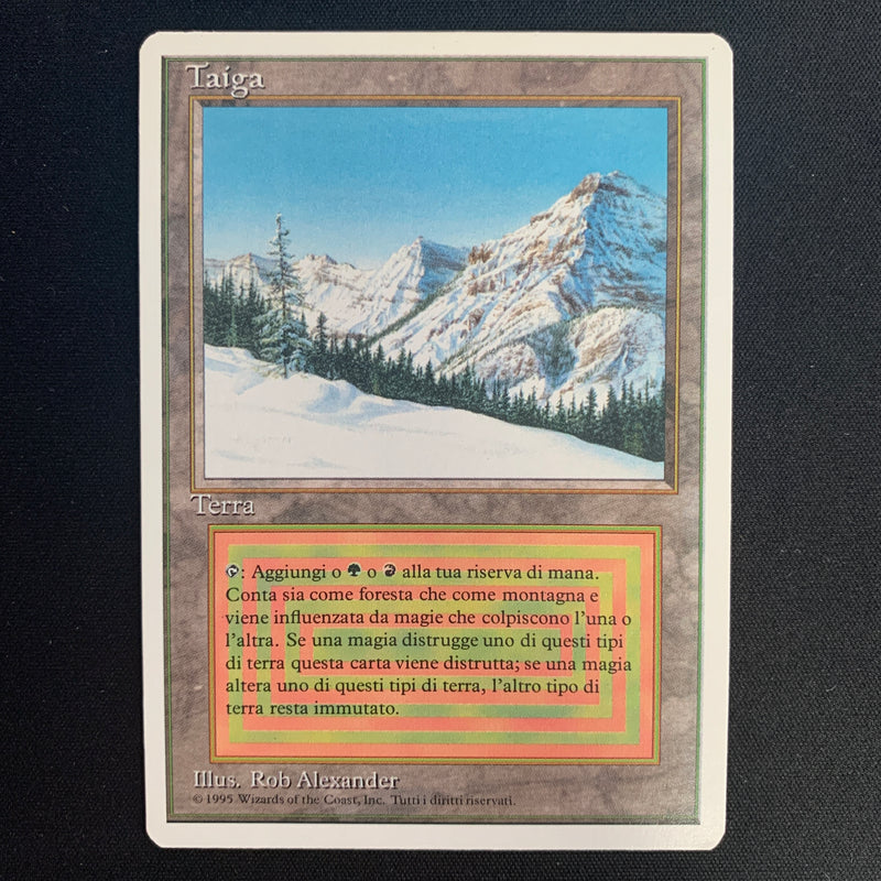 Taiga - Foreign White Bordered - Italian