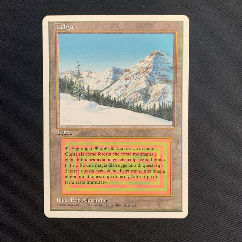 Taiga - Foreign White Bordered - Italian