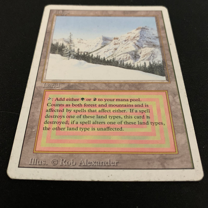 Magic the Gathering Taiga - Revised 