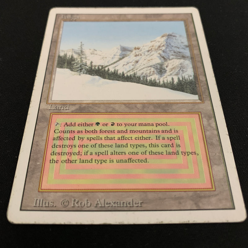 Magic the Gathering Taiga - Revised 