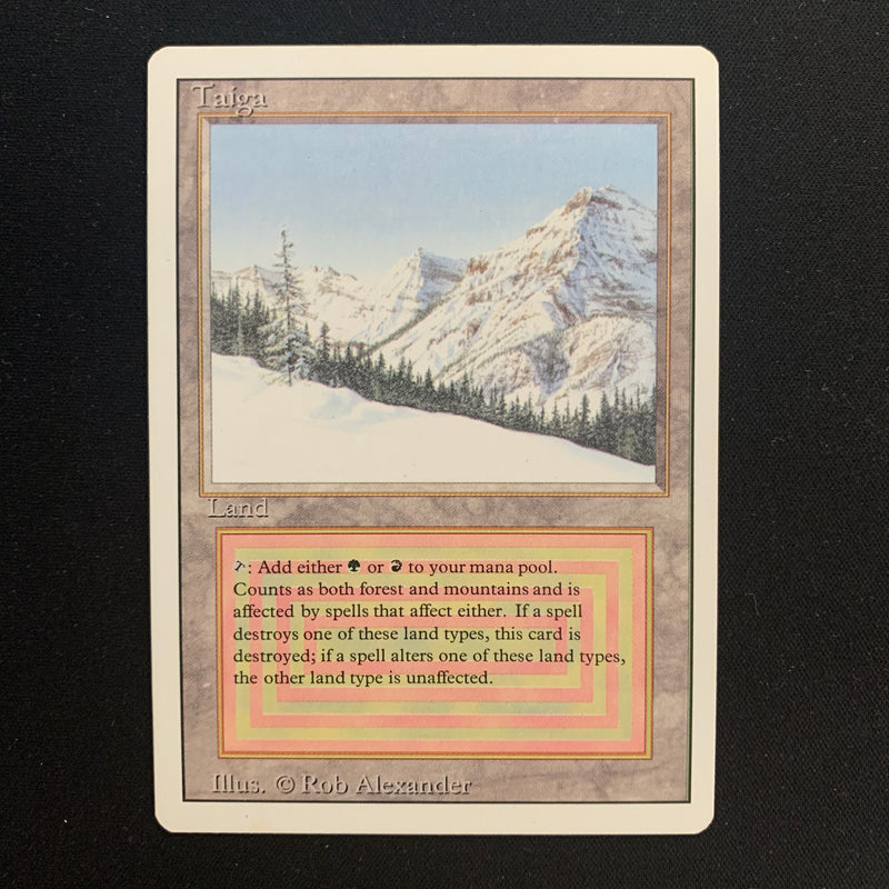 Magic the Gathering Taiga - Revised 