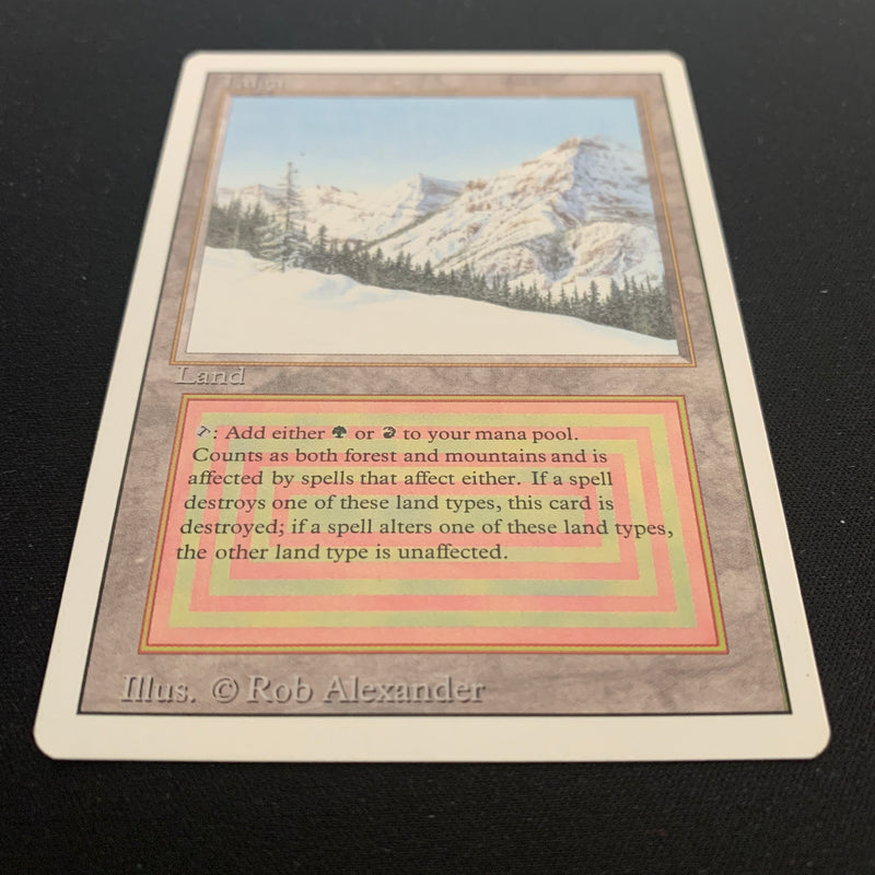 Magic the Gathering Taiga - Revised 