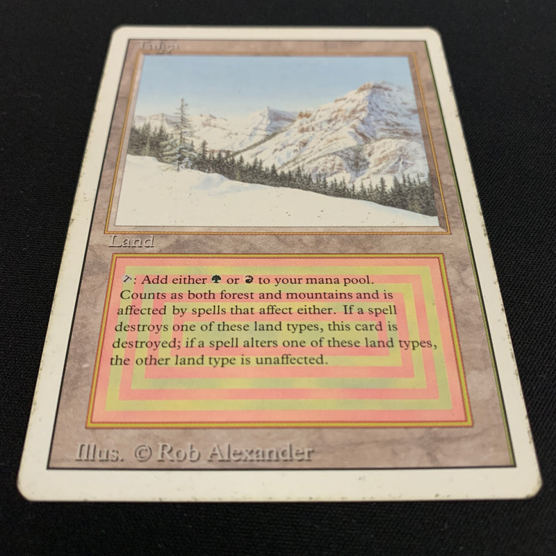 Magic the Gathering Taiga - Revised 